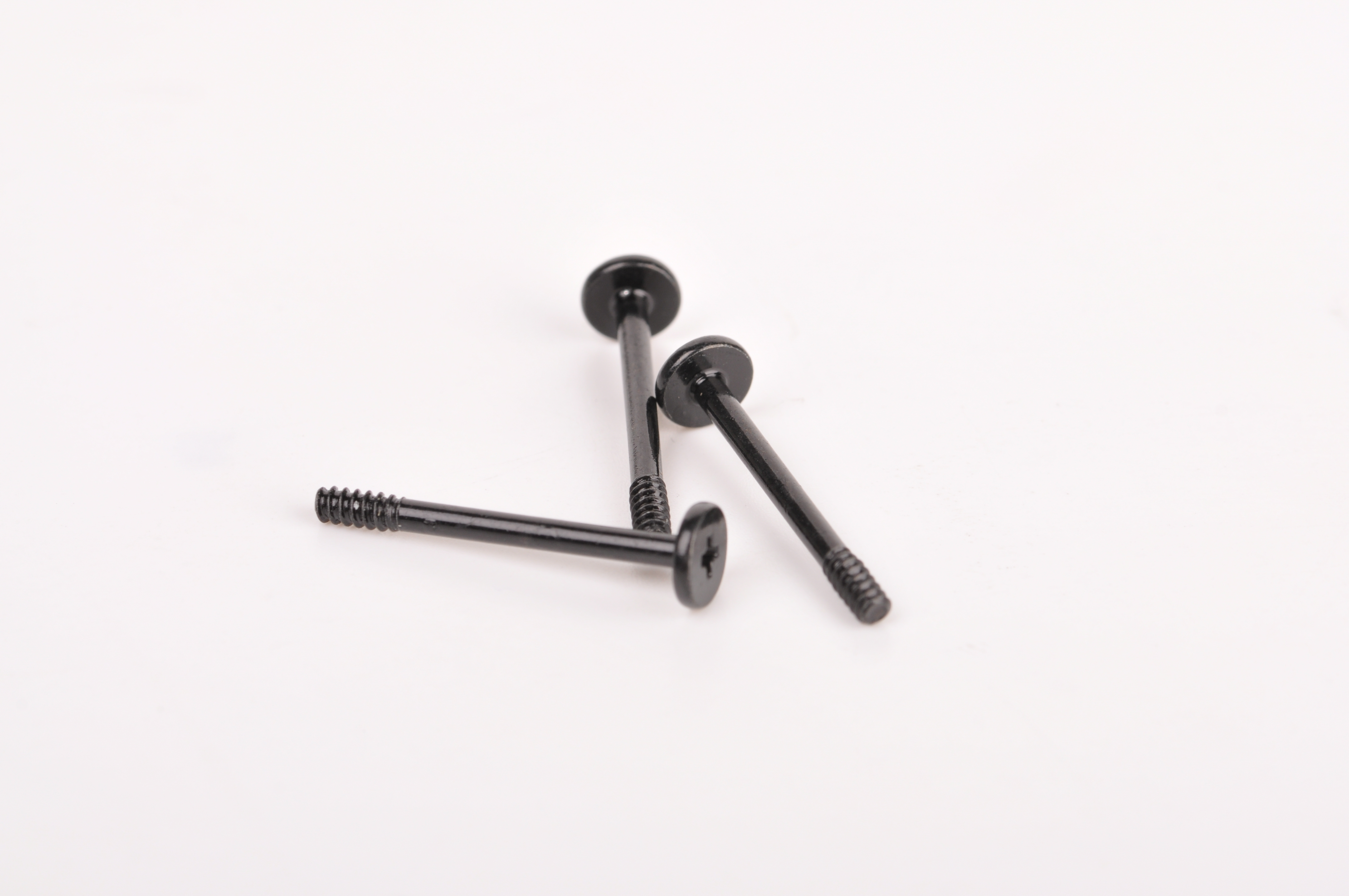 M2X20平頭半螺絲、鐵黑鋅